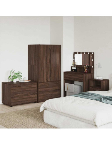 Armadio Rovere Marrone 80 x 48 x 57 cm Legno multistrato