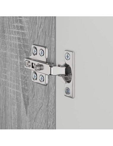 Set di Armadi da Bagno TULUM Grigio Sonoma 60 x 34 x 63 cm