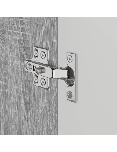 Set di Armadi da Bagno TULUM Grigio Sonoma 60 x 34 x 63 cm