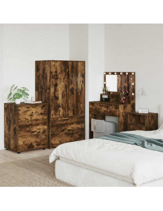 Armadio Rovere fumé 60 x 48 x 81 cm Legno multistrato