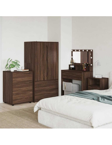 Armadio Rovere Marrone 60 x 48 x 81 cm Legno multistrato