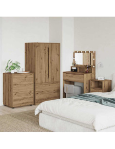 Armadio Rovere artigianale 60 x 48 x 81 cm Legno multistrato