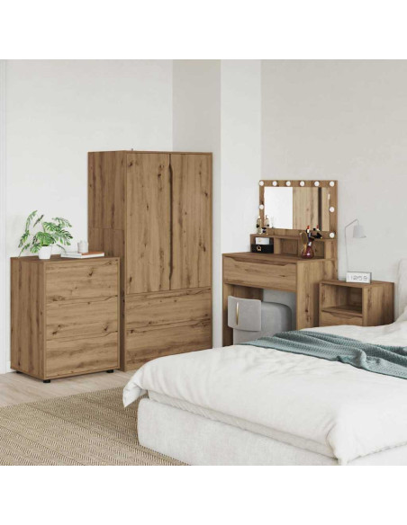 Armadio Rovere artigianale 60 x 48 x 81 cm Legno multistrato