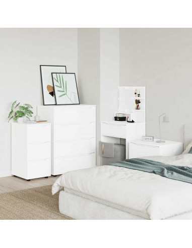 Armadio Bianco 40 x 48 x 81 cm Legno multistrato