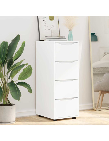Armadio Bianco 40 x 48 x 105 cm Legno multistrato