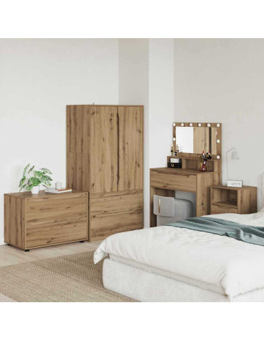 Armadio Rovere artigianale 80 x 48 x 57 cm Legno multistrato