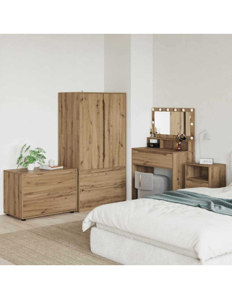 Armadio Rovere artigianale 80 x 48 x 57 cm Legno multistrato