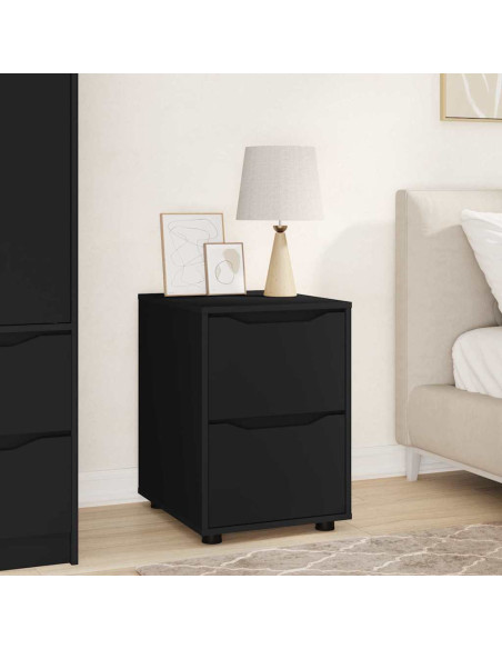 Armadio Nero 40 x 48 x 57 cm Legno multistrato