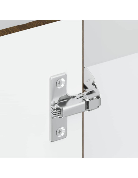 Base ad Angolo Cucina Porto Rovere Marrone in Legno Multistrato