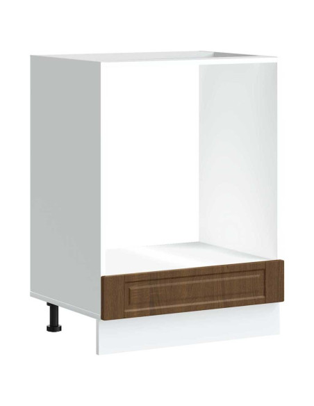 Armadio per Forno Porto Rovere Marrone in Legno Multistrato