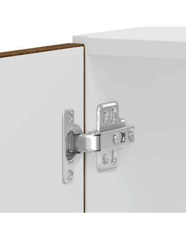 Armadi Forno 2 pz Kalmar Rovere Marrone in Legno Multistrato