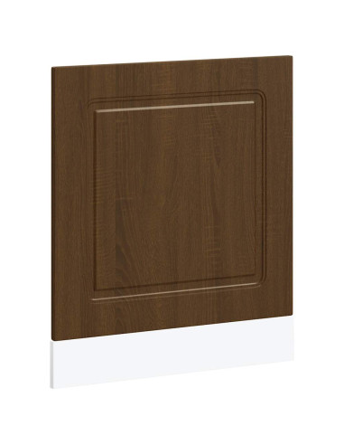 Pannello Lavastoviglie Kalmar Rovere Marrone 60x1,5x67 cm