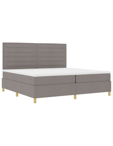 Letto a molle con materasso Talpa 200 x 200 cm Tessuto