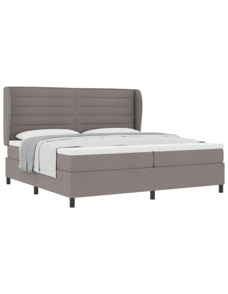 Letto a molle con materasso Talpa 200 x 200 cm Tessuto