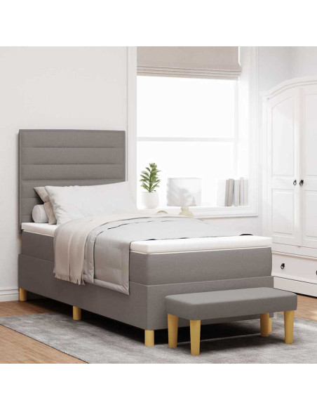 Letto a molle con materasso Talpa 90 x 200 cm Tessuto