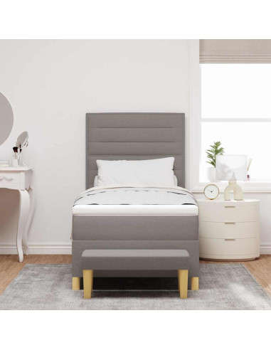 Letto a molle con materasso Talpa 90 x 200 cm Tessuto