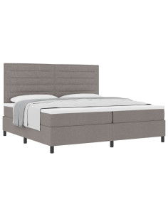 Letto a molle con materasso Talpa 200 x 200 cm Tessuto 2