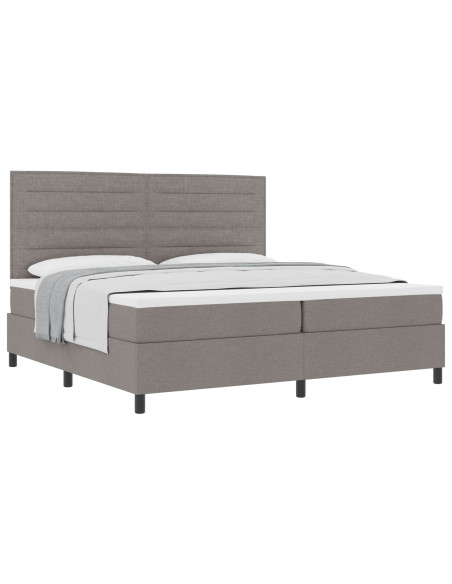 Letto a molle con materasso Talpa 200 x 200 cm Tessuto