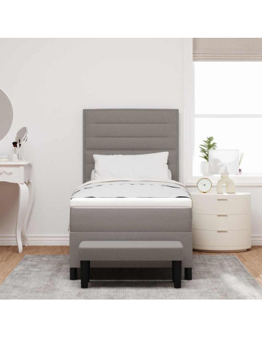 Letto a molle con materasso Talpa 90 x 200 cm Tessuto