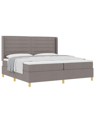 Letto a molle con materasso Talpa 200 x 200 cm Tessuto