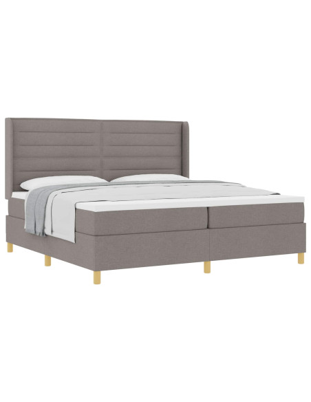 Letto a molle con materasso Talpa 200 x 200 cm Tessuto