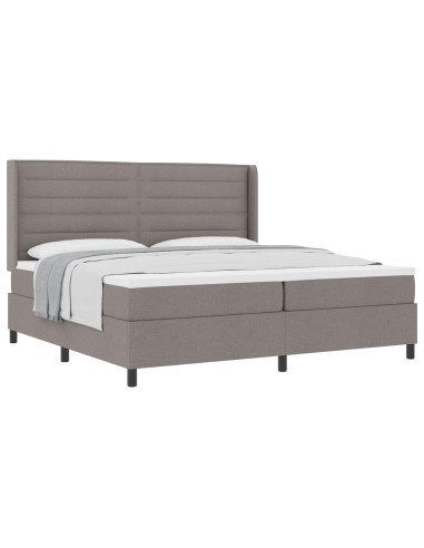 Letto a molle con materasso Talpa 200 x 200 cm Tessuto