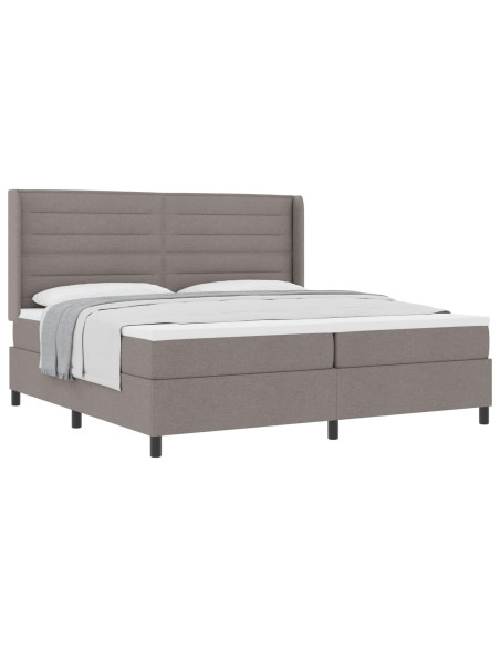 Letto a molle con materasso Talpa 200 x 200 cm Tessuto