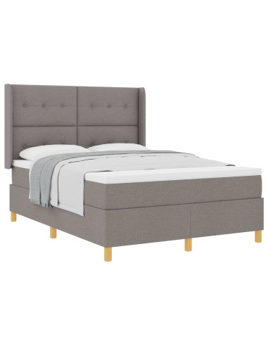 Letto a molle con materasso Talpa 140 x 190 cm Tessuto