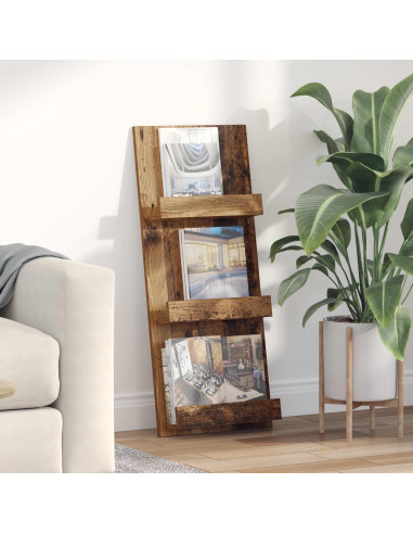 Scaffale per riviste Legno vecchio 43 x 11 x 102 cm