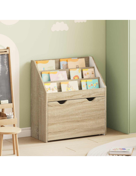 Libreria per Bambini Rovere Sonoma 60 x 29,5 x 69 cm