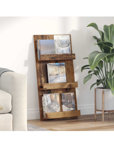 Scaffale per riviste Legno vecchio 51 x 11 x 102 cm