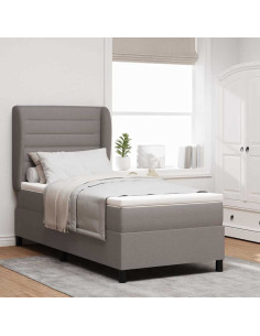 Letto a molle con materasso Talpa 90 x 200 cm Tessuto