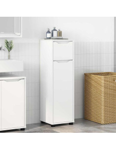 Mobile da Bagno Bianco 30,5 x 30 x 101 cm Legno multistrato