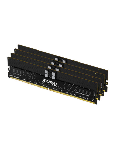 Kingston Technology FURY 128GB 5600MT/s DDR5 ECC Reg CL28 DIMM (Kit da 4) Renegade Pro EXPO