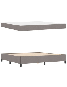 Letto a molle Talpa 200 x 200 cm Tessuto