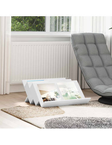 Scaffale per riviste Bianco 65 x 53 x 28,5 cm Legno multistrato