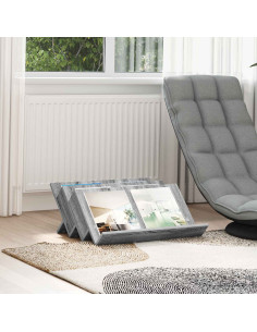 Scaffale per riviste Grigio Sonoma 65 x 53 x 28,5 cm