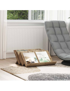 Scaffale per riviste Rovere artigianale 65 x 53 x 28,5 cm