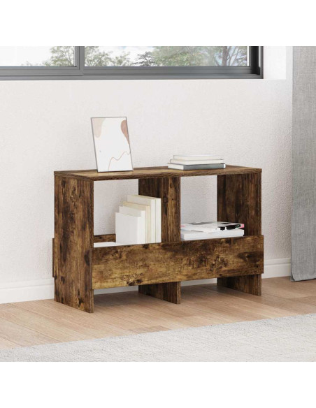 Scaffale per riviste Rovere fumé 68,5 x 30 x 45 cm