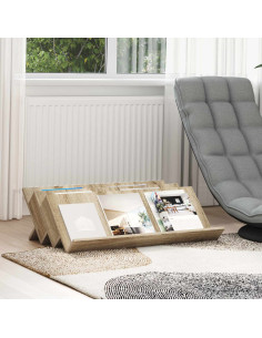 Scaffale per riviste Rovere Sonoma 90 x 53 x 28,5 cm