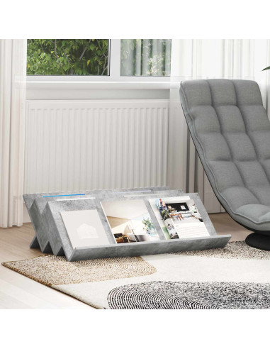 Scaffale per riviste Grigio Concretè 90 x 53 x 28,5 cm