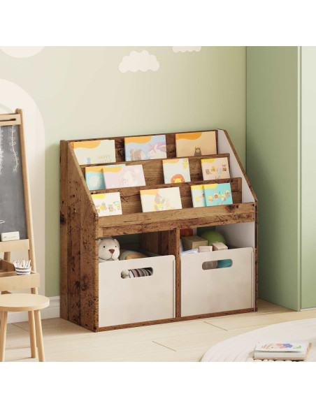 Libreria per Bambini Legno vecchio 72,5 x 29,5 x 69 cm