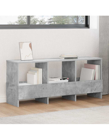 Scaffale per riviste Grigio cemento 102 x 30 x 45 cm