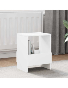 Scaffale per riviste 2 pcs Bianco 35 x 30 x 45 cm