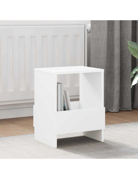 Scaffale per riviste 2 pcs Bianco 35 x 30 x 45 cm