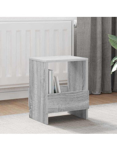 Scaffale per riviste 2 pcs Grigio Sonoma 35 x 30 x 45 cm