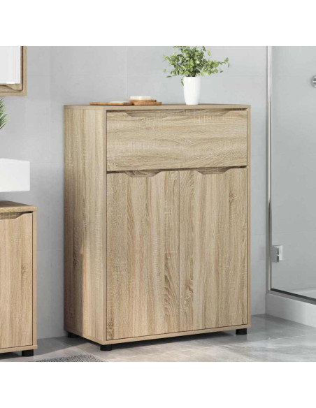 Mobile da Bagno con cassetto Rovere Sonoma 72,5 x 36,5 x 100 cm