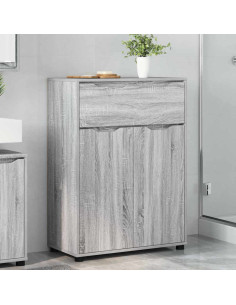 Mobile da Bagno con cassetto Grigio Sonoma 72,5 x 36,5 x 100 cm