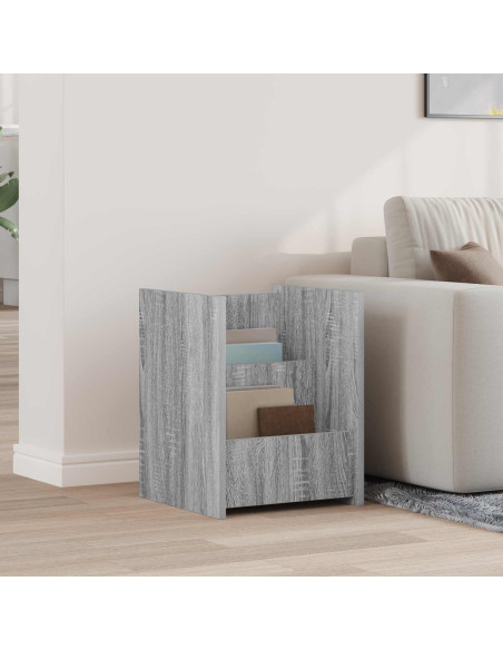 Scaffale per riviste Grigio Sonoma 35 x 35 x 45 cm