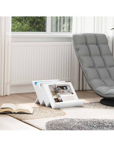 Scaffale per riviste Bianco 53 x 40 x 28.5 cm Legno multistrato